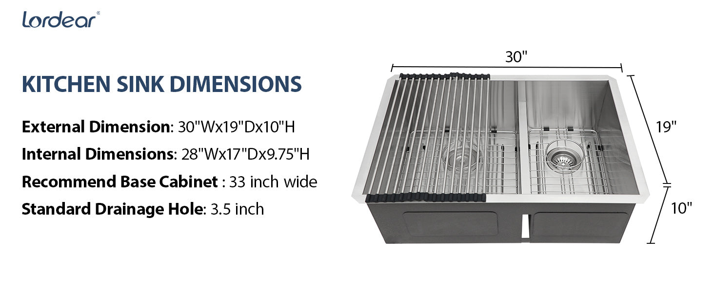 Premium Undermount Kitchen Sink