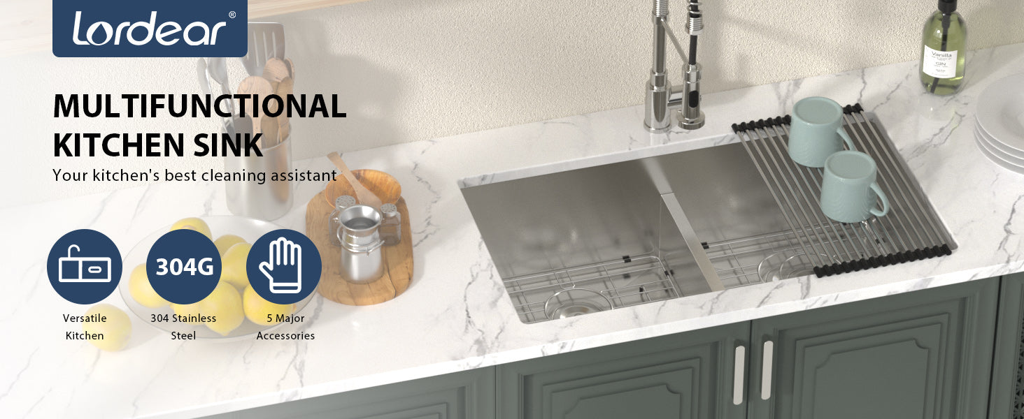 Premium Undermount Kitchen Sink