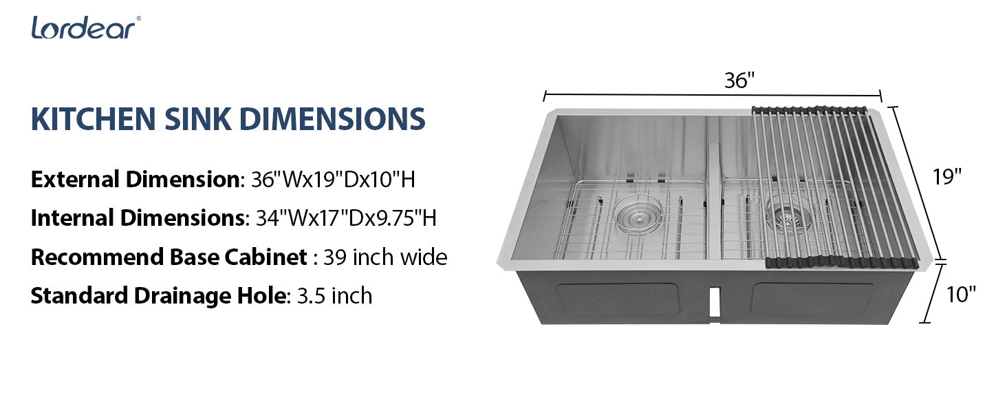 Premium Undermount Kitchen Sink