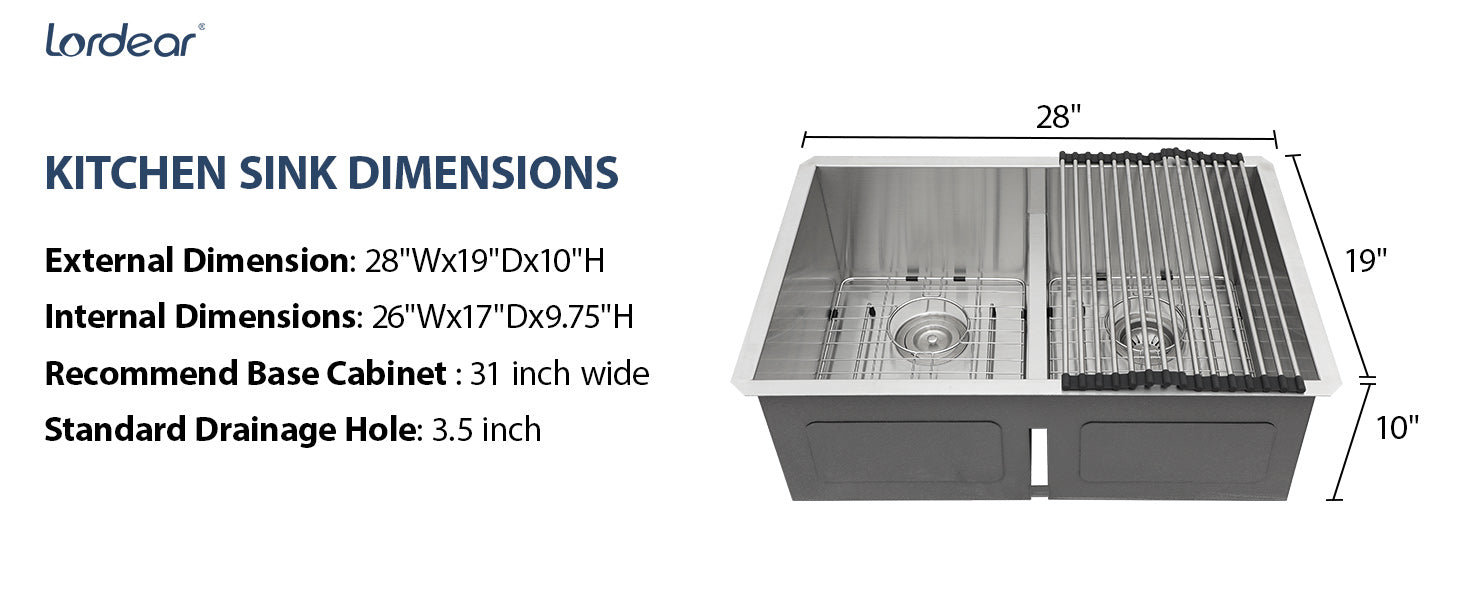 Premium Undermount Kitchen Sink