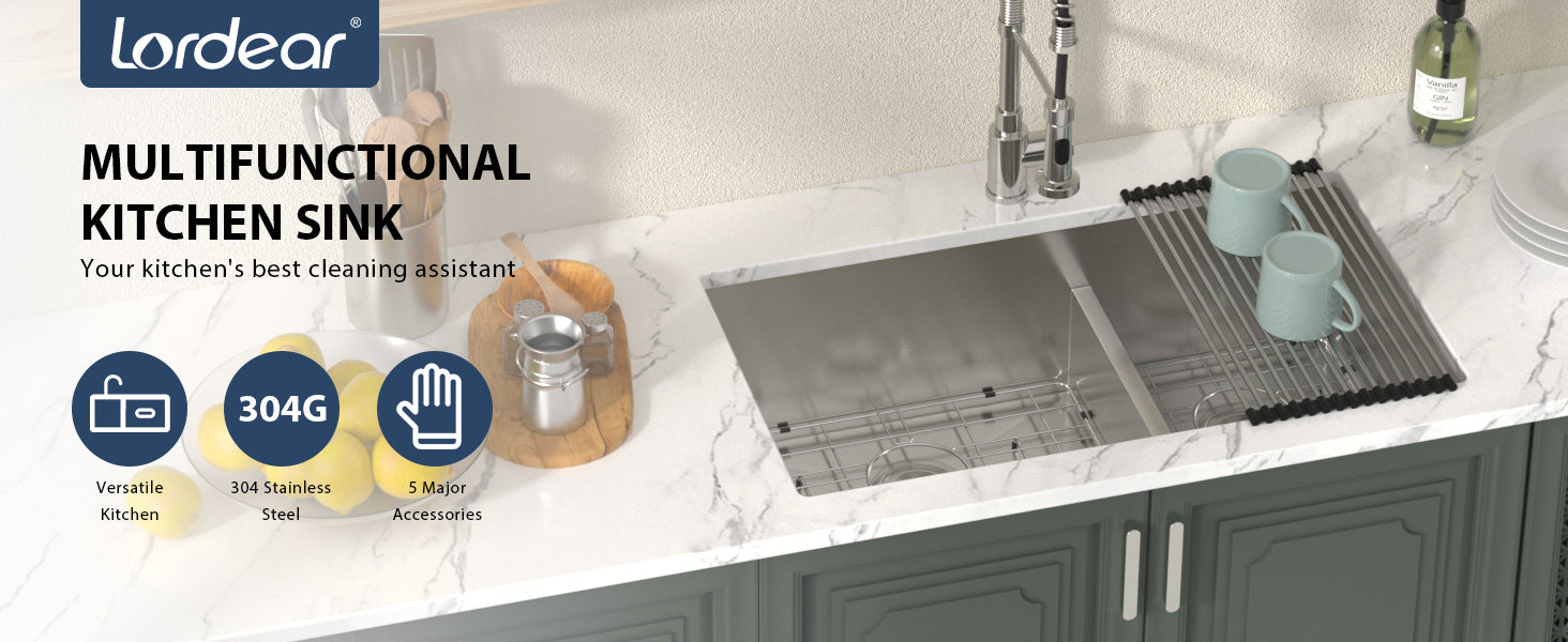 Premium Undermount Kitchen Sink