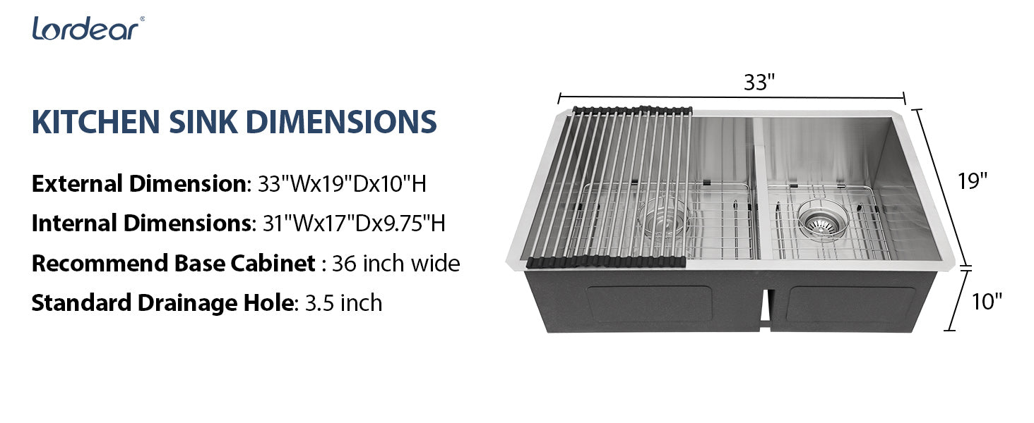 Premium Undermount Kitchen Sink