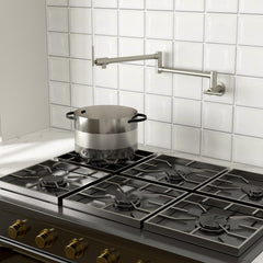 Lordear Stainless Steel Wall Mount Folding Double Joint Swing Arms Kitchen Faucet  from Lordear