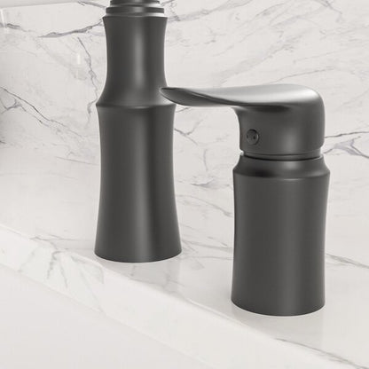 Lordear Brass Split 360 Degree Pull Down Black Kitchen Faucet  from Lordear
