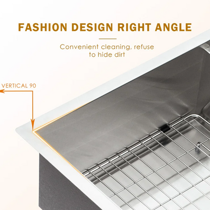 Lordear Stainless Steel Double Bowl Undermount Low Divide Kitchen Sink  from Lordear
