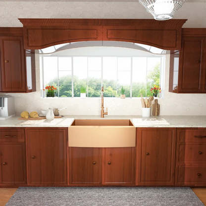 Lordear 36" x 21" Stainless Steel Apron Front Single Bowl Farmhouse Kitchen Sink  from Lordear