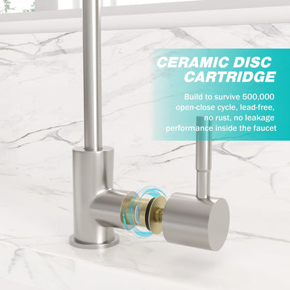 Lordear ‎Brass 360 Degree Rotating Booster Filter Kitchen Faucet  from Lordear