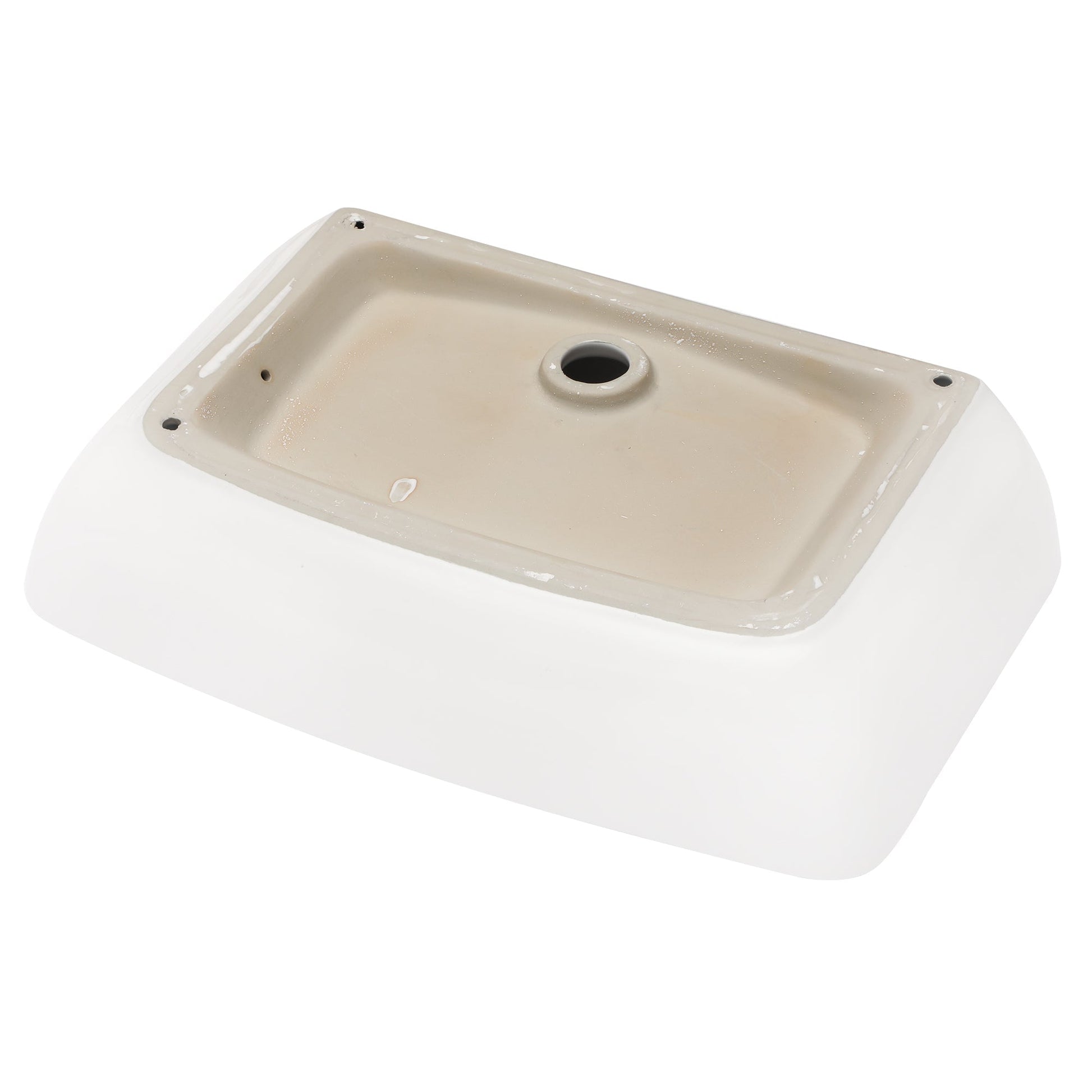 Lordear 24" x 16" White Ceramic Rectangular Vessel Bathroom Sink  from Lordear