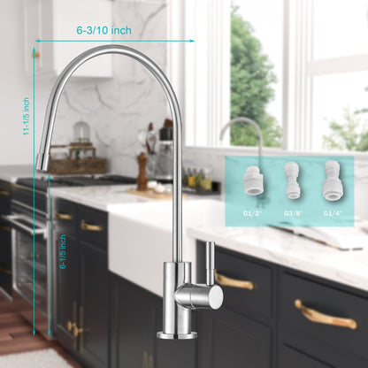 Lordear ‎Brass 360 Degree Rotating Booster Filter Kitchen Faucet  from Lordear