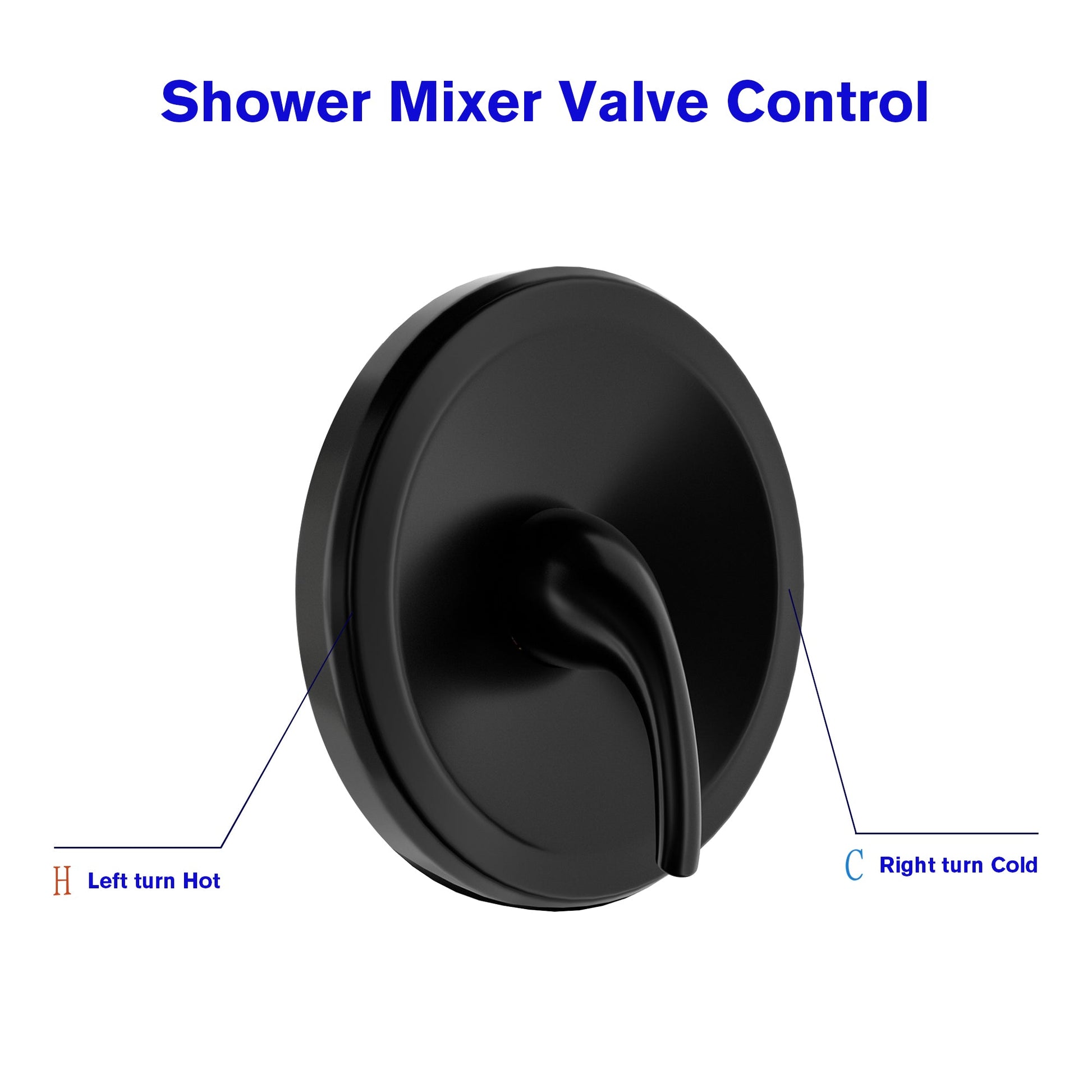 Lordear 10" Stainless Steel Wall Mounted Round Rainfall Shower Head with Bathroom Faucet  from Lordear