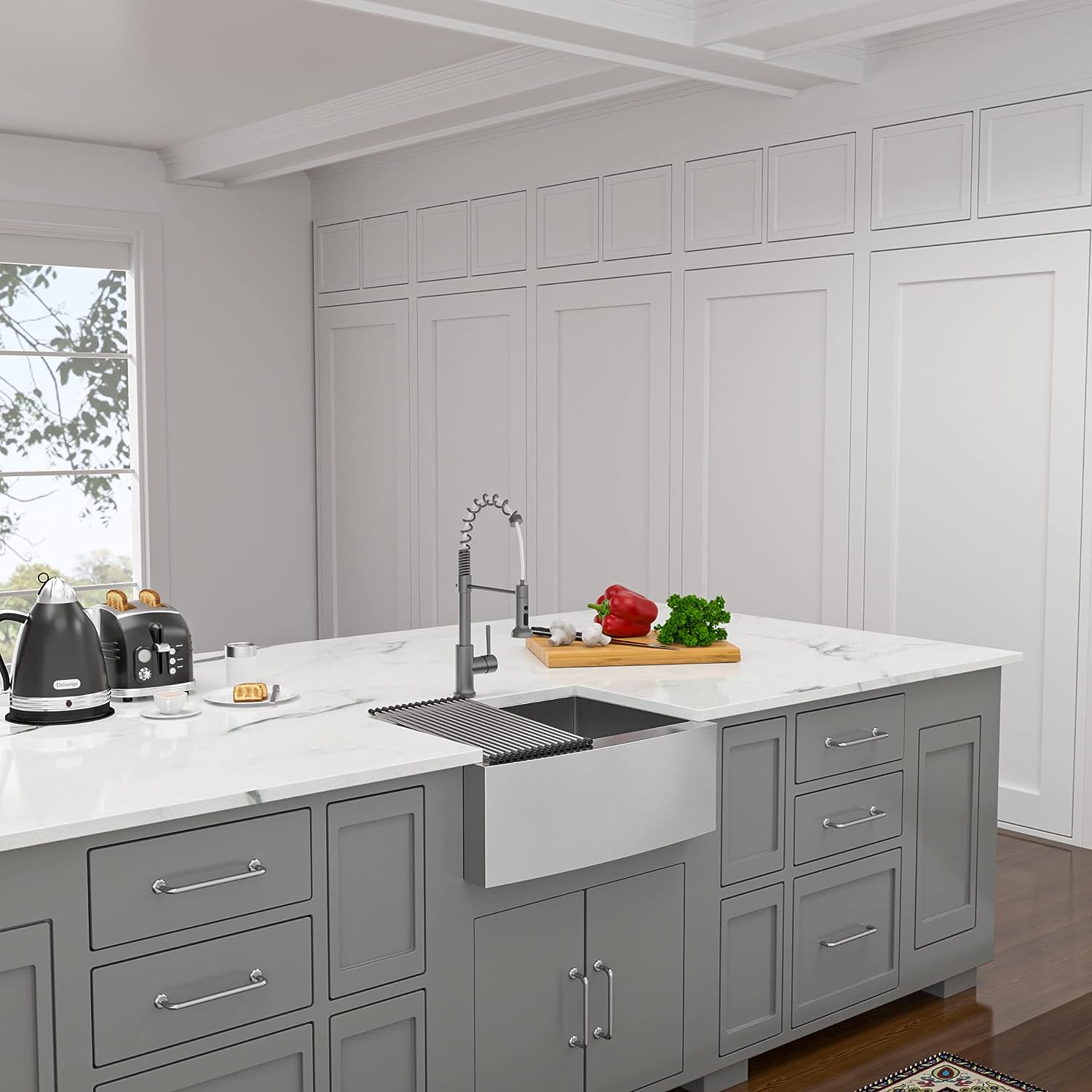 Lordear 27" Stainless Steel Single Bowl Farmhouse Kitchen Sink  from Lordear