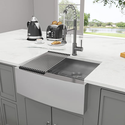 Lordear 27" Stainless Steel Single Bowl Farmhouse Kitchen Sink  from Lordear